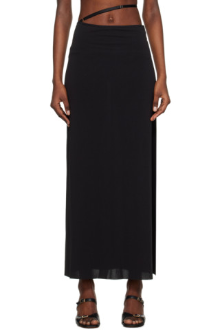 BEC + BRIDGE: Black Zadie Maxi Skirt | SSENSE