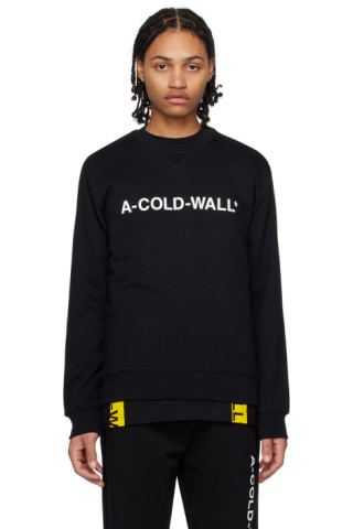 A-COLD-WALL*: ブラック ロゴ スウェットシャツ | SSENSE 日本