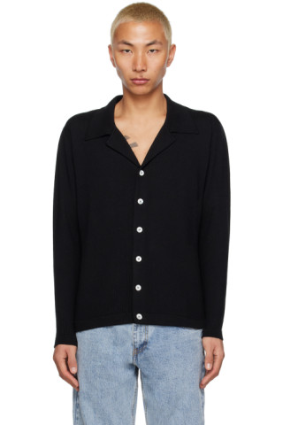 Second/Layer - SSENSE Exclusive Black Pistolero Cardigan