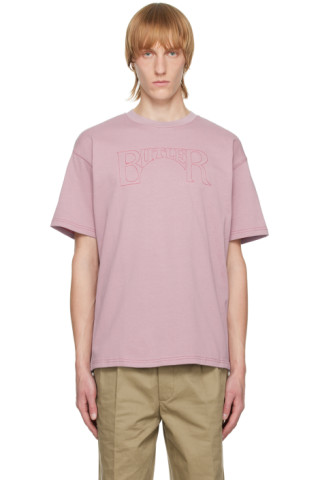 SSENSE Exclusive Purple Contrast Arch T-Shirt by BUTLER SVC on Sale