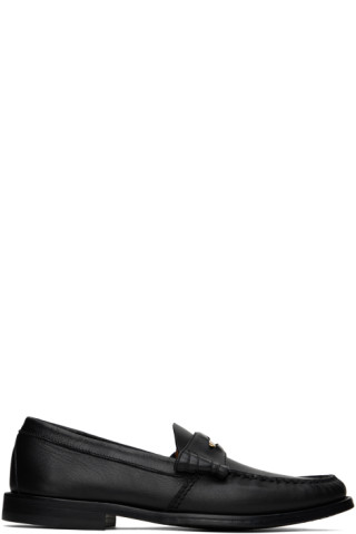 Black Penny Loafers by Rhude on Sale