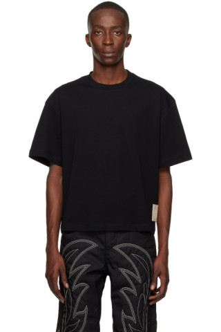 Bally: Black St Moritz T-Shirt | SSENSE