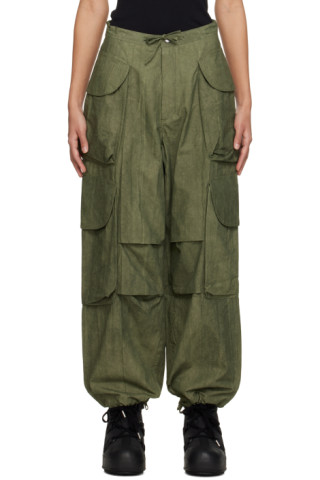 Khaki Gocar Cargo Pants by Entire Studios on Sale