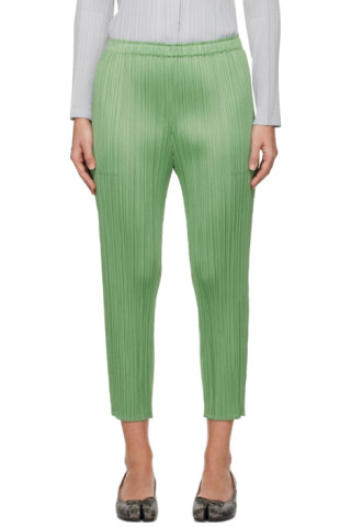 Pleats Please Issey Miyake: Green Monthly Colors February