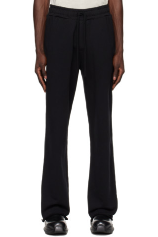 thom/krom: Black M ST 382 Lounge Pants | SSENSE