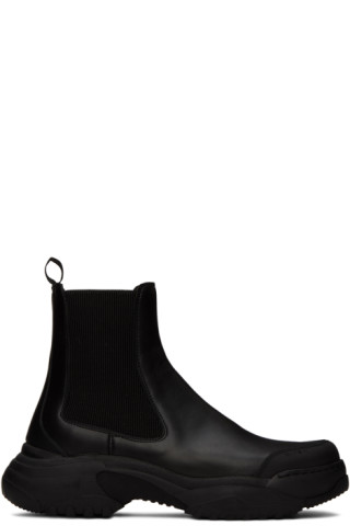 faux leather chelsea boots womens