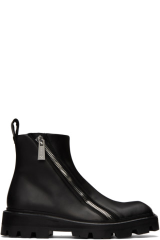 GmbH: Black Selim Boots | SSENSE