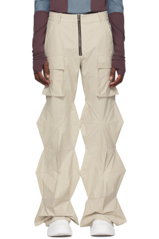 uncertain factor 3D EMBOSSED PANTS