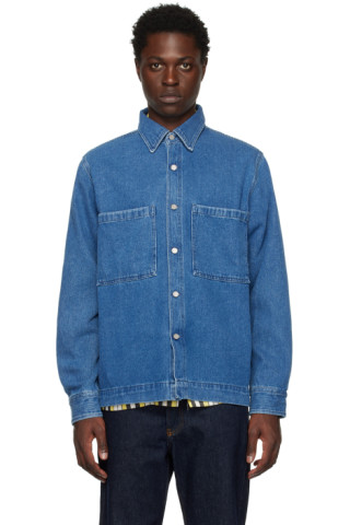 Workwear Denim Jacket - Luxury Blue