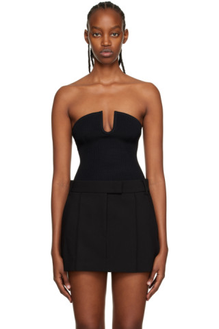 Black Strapless Camisole by CAMILLA AND MARC on Sale