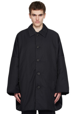 Black Triangle Coat by CASEY CASEY on Sale