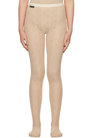 Marine Serre Regenerated Moon Diamant Tights