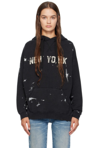 RATT R13 New York Hoodie in Black