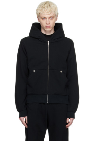 Omar Afridi - Black Zip-Up Hoodie