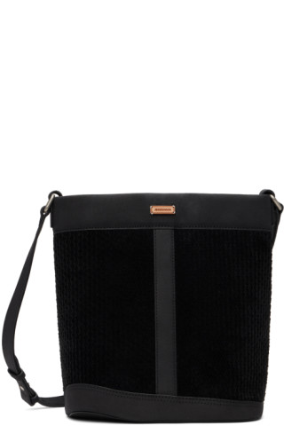 ADER error: Black Structured Bag | SSENSE