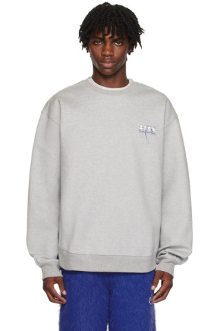 Gray Thread Sweatshirt by ADER error on Sale