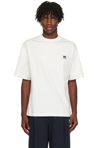 Off-White Embroidered T-Shirt by ADER error on Sale