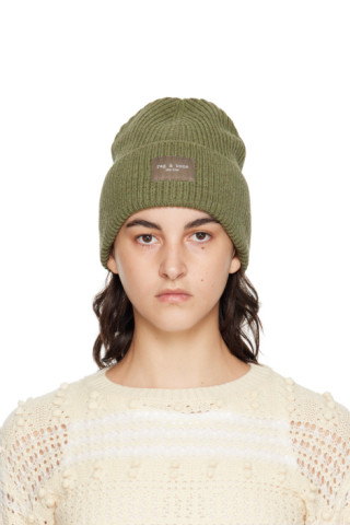 Green Blake Beanie by rag & bone on Sale