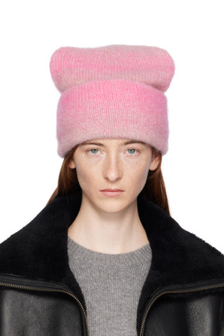 rag & bone: Pink Holly Beanie | SSENSE