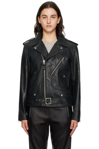 【関税込み】rag & bone ブラック Dallas レザージャケット 232055F064004_1.jpg