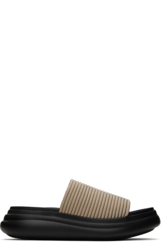 Beige Brixley Slides by rag & bone on Sale