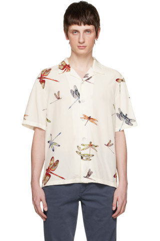 rag & bone: Off-White Avery Shirt | SSENSE