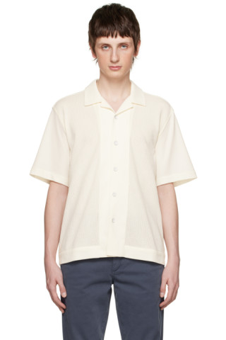 rag & bone: Beige Avery Shirt | SSENSE