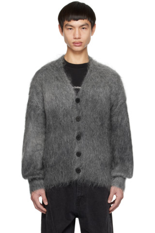 Stolen Girlfriends Club: Grey Altered State Cardigan | SSENSE