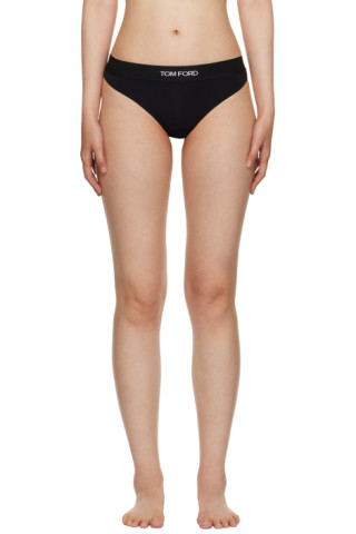 TOM FORD WOMAN BLACK LINGERIE - TOM FORD - LINGERIE