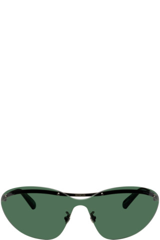 【関税込み】Moncler シルバー Carrion サングラス Moncler: シルバー Carrion サングラス | SSENSE 日本