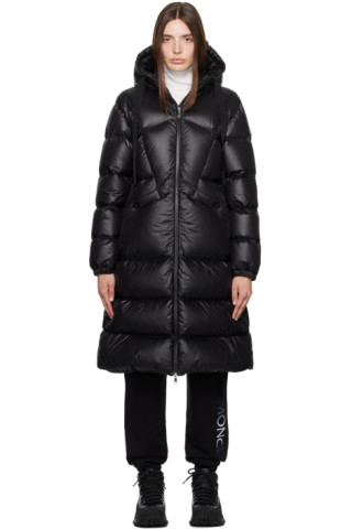 Moncler Black Polyester Down Renne Coat Size XXS/00 - Yoogi's Closet