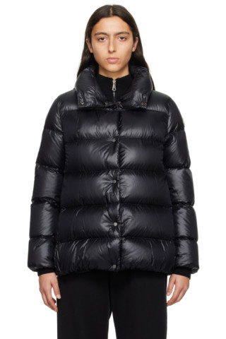 Moncler: Black Cochevis Down Jacket | SSENSE Canada