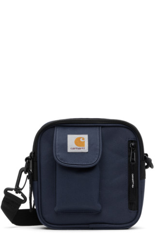 Carhartt WIP Essentials logo-patch Messenger Bag - Black