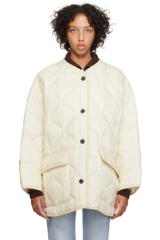 The Frankie Shop - Off-White Teddy Jacket