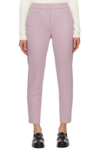 【関税込み】Max Mara パープル クロップド トラウザーズ Max Maraのパープル クロップド トラウザーズがセール中