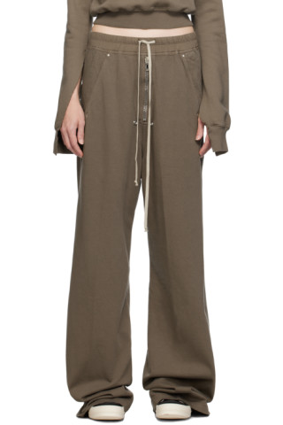 Gray Geth Belas Lounge Pants by Rick Owens DRKSHDW on Sale