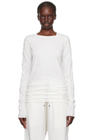 Off-White Scarification Long Sleeve T-Shirt by Rick Owens 