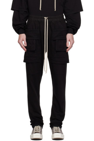 Rick Owens DRKSHDW - Black Creatch Cargo Pants