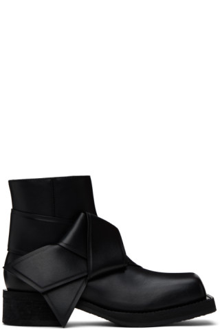 Acne Studio MUSUBI アンクルブーツ セール! Black Musubi Boots by Acne Studios on Sale