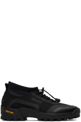 【関税込み】GANNI ブラック Performance スニーカー Black Performance Sneakers by GANNI on Sale