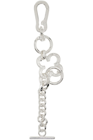 Tiffany & Co. Silver Tone Keychain