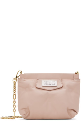 Maison Margiela: Pink Mini Glam Slam Red Carpet Bag | SSENSE