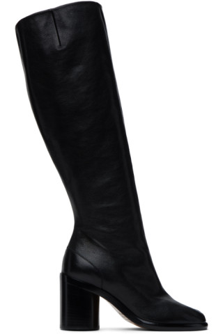 Black Tabi Boots by Maison Margiela on Sale