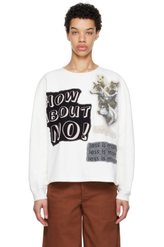 BODE スウェット Bodeのホワイト Tommy スウェットシャツがセール中