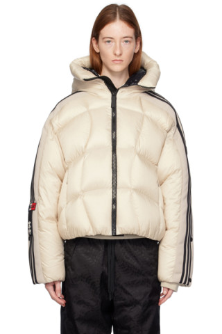 Moncler Genius: Moncler x adidas Originals Beige Fusine Down Jacket ...