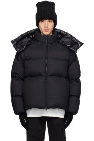 Moncler Genius: Moncler x Roc Nation Black Antila Down Jacket | SSENSE