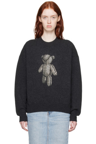 Alexander Wang: Gray Beiress Sweater | SSENSE