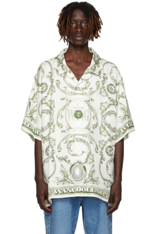 Alexander Wang: Off-White Graphic Shirt | SSENSE