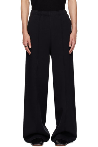 Mimosa Tayla Black Wide Leg Sweatpants