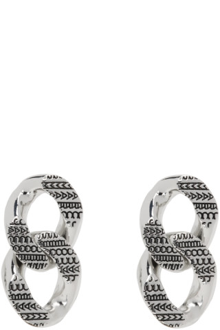 Marc Jacobs Monogram Chain Link Earrings